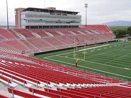 The 2011 Maaco Bowl Las Vegas was played at Sam Boyd Stadium.