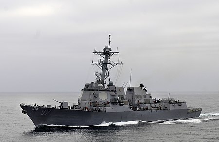 450px-US_Navy_110918-N-BC134-014_The_Arleigh_Burke-class_guided-missile_destroyer_USS_Halsey_%28DDG_97%29_transits_the_Pacific_Ocean.jpg