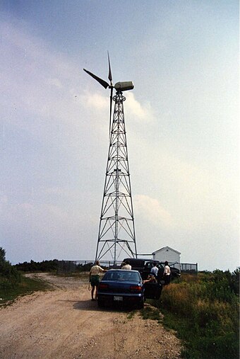 Second wind farm on Little Equinox (1990–94)