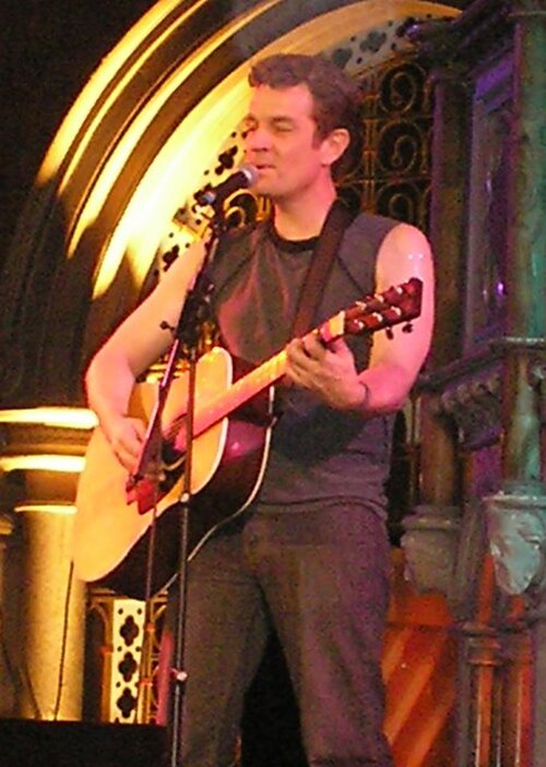 James Marsters performing at the Union Chapel Concert in Islington, London on May 4, 2007