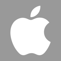 Vectorized Apple gray logo.svg