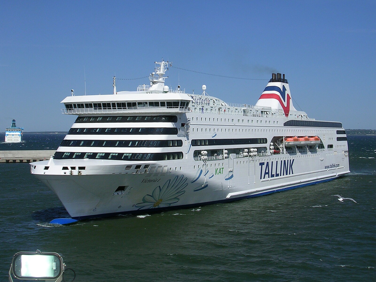 Victoria i. Паром Tallink Victoria 1. Круизный лайнер Tallink.