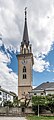 * Nomination Bell tower of the main city parish church Saint James the Greater on Kirchenplatz #12, Villach, Carinthia, Austria --Johann Jaritz 01:58, 1 July 2018 (UTC) * Promotion Great angles and story; Good Quality -- Sixflashphoto 02:20, 1 July 2018 (UTC)