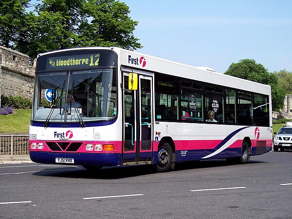 First York Wright Crusader bodied Volvo B6BLE in 2008