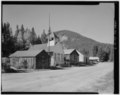 WEST END MAIN STREET, BUILDINGS SOUTH-SIDE, VIEW TAKEN FROM THE EAST - St. Elmo Historic District, Saint Elmo (historical), Chaffee County, CO HABS COLO,8-STEL,2-9.tif