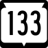 State Trunk Highway 133 işareti