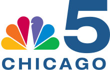 WMAQ-TV NBC 5 Chicago, Illinois Logo.svg