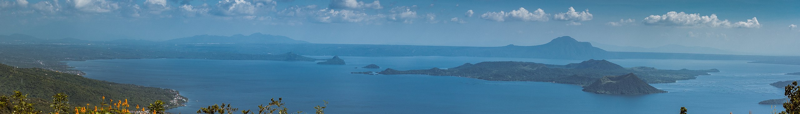 taal volcano travel brochure