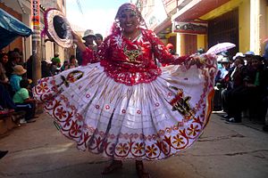 Waca Waca durante la Fiesta de la Candelaria (Perú)