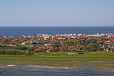 Wangerooge aus der Luft