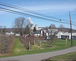 View of Wapwallopen, Pennsylvania