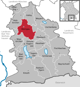 Warngau - Localizazion