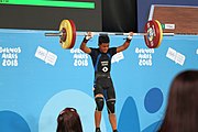 Deutsch: Gewichtheben bei den Olympischen Jugendspielen 2018; Tag 2, 10. Oktober 2018; Jungen 62 kg English: Weightlifting at the 2018 Summer Youth Olympics at 8 October 2018 – Boys' 62 kg