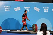 Deutsch: Gewichtheben bei den Olympischen Jugendspielen 2018; Tag 2, 10. Oktober 2018; Jungen 62 kg English: Weightlifting at the 2018 Summer Youth Olympics at 8 October 2018 – Boys' 62 kg