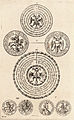 Wenceslas Hollar - Three Russian seals and two medals (State 2).jpg
