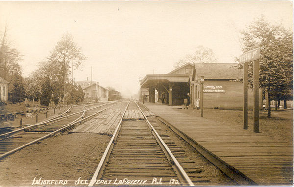 1890-built station in 1914