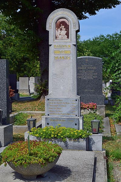 File:Wiener Zentralfriedhof - Gruppe 15 A - Paul Gelmo.jpg