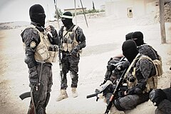Оригинал видео террористов. Боевики Исламского государства.