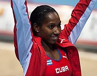 Yarisley Silva gewann wie Peinado die Bronzemedaille