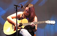 Yvonne Lyon pictured at Greenbelt 2008