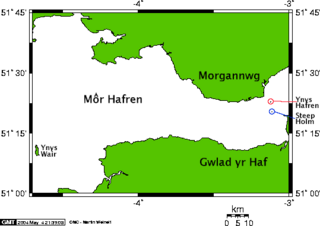 Map Môr Hafren