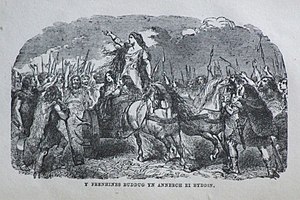 Boudica Buddug: Cwymp Prasutagas, Gwrthryfel Buddug, Dathliad ddiwylliannol