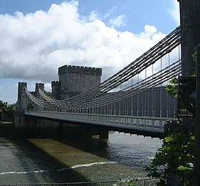 Pont Grog Conwy gan Thomas Telford
