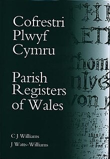 Cofrestri Plwyf Cymru - Parish Registers of Wales (llyfr).jpg