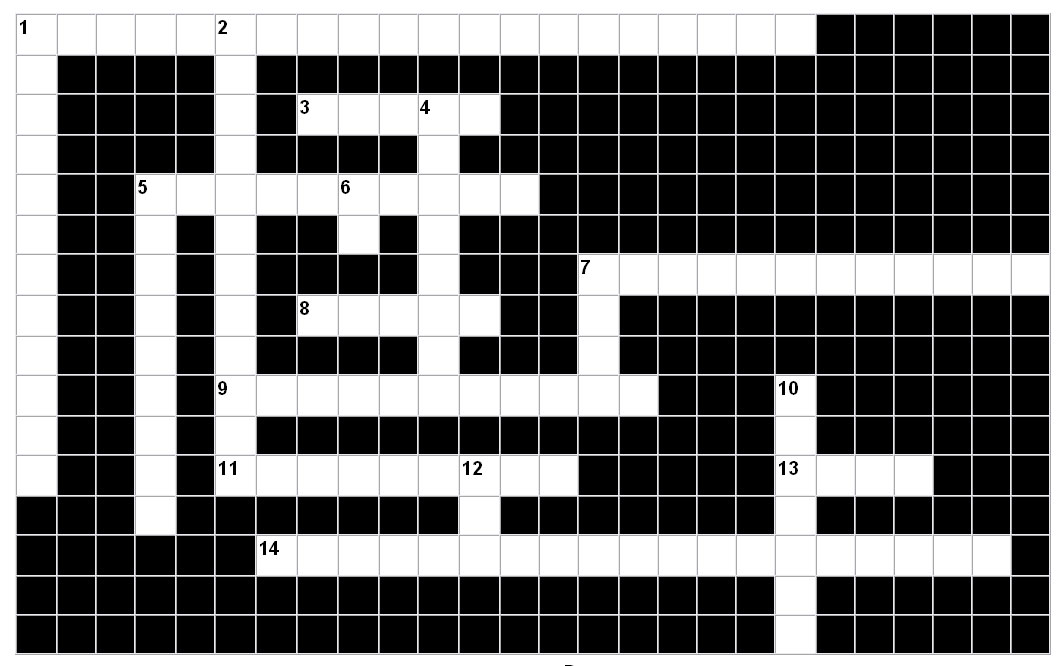 American Revolution crossword. КУДО Википедия кроссворд.