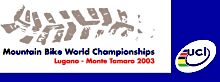 Logo der Mountainbike-Weltmeisterschaften 2003