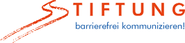 Logo of the foundation for barrier-free communication.gif