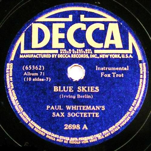 Datei:Paul Whiteman - Blue Skies1.jpg