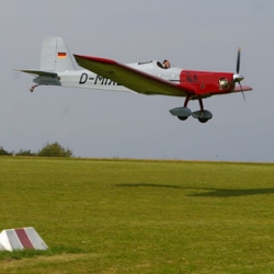 ULF-2 on approach for landing