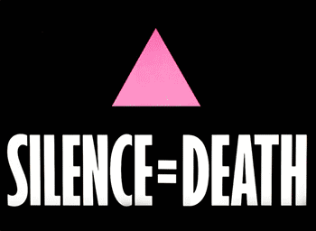 Datei:Silence equals death.gif