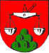 Coat of arms of hamlet in the mountains before the incorporation