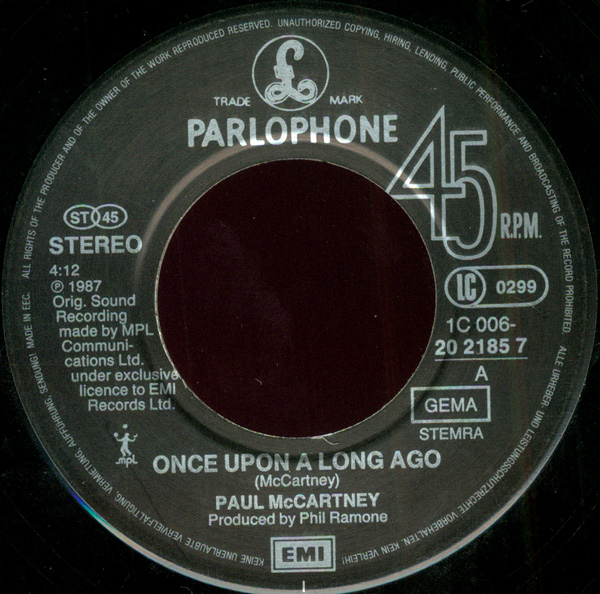 Datei:Paul McCartney - Once Upon A Long Ago.jpg