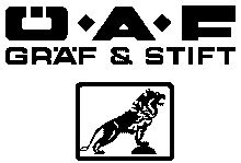 ÖAF (Abkürzung für Österreichische Automobil Fabriks-AG) OEAF-Logo