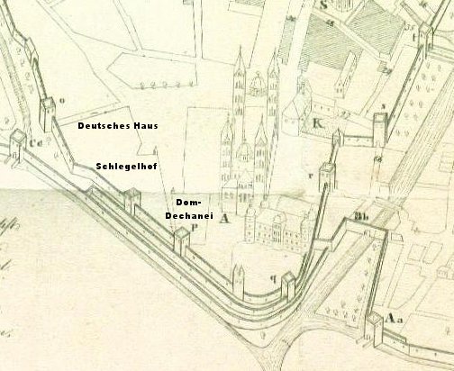 Datei:Speyer Dom Stadtplan 1730.jpg