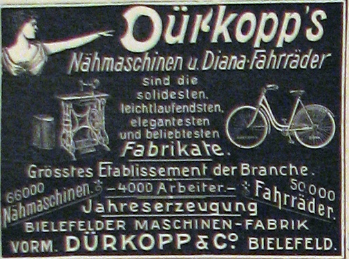 Die Dürkopp Adler AG Duerrkopp-annonce-1898