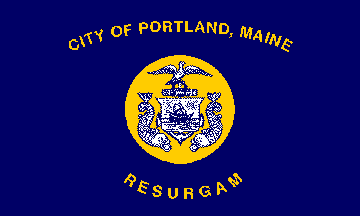 Datei:Portland, Maine Flagge.png