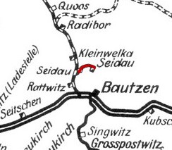 Route of the Spreetalbahn