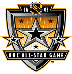 Das offizielle Logo des NHL All-Star Games 2002 in Los Angeles