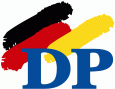 Party logo of the DP