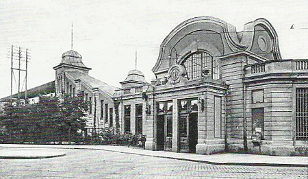 Bahnhof Charlottenhof 1910 01