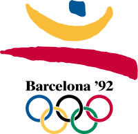 Logo der Olympischen Sommerspiele 1992