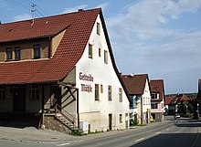 Ehem. Getreidemühle in Würtingen