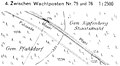 (Raetischer Limes), Strecke 14, Limes zwischen Wp 14/74 und 14/75