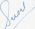 Autogramm von Susie Stoddart