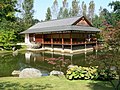 Tee- und Zeremonie-Haus im Japanischen Garten