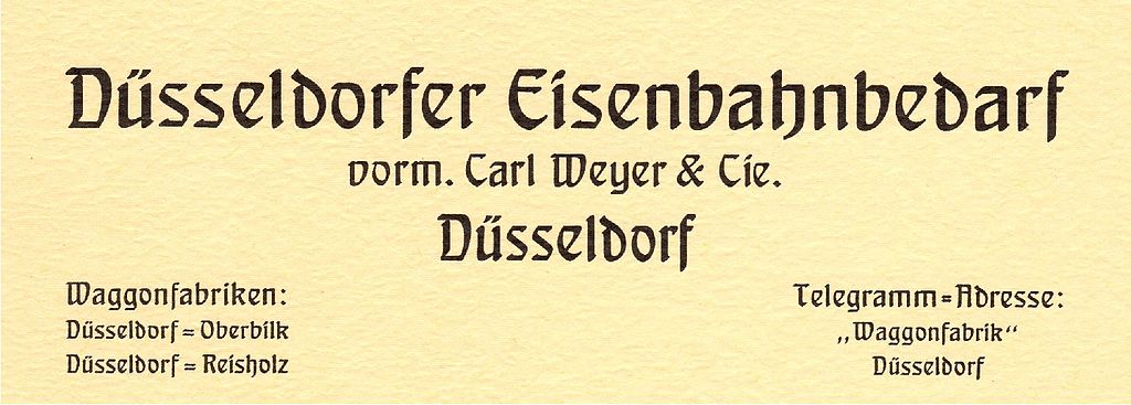 Die Düsseldorfer Eisenbahnbedarf AG, vorm. Carl Weyer & Cie.  1024px-WeyerFirmenlogo